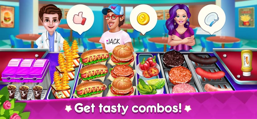Cooking Food: Chef Craze Games screenshot 4 - screenshot