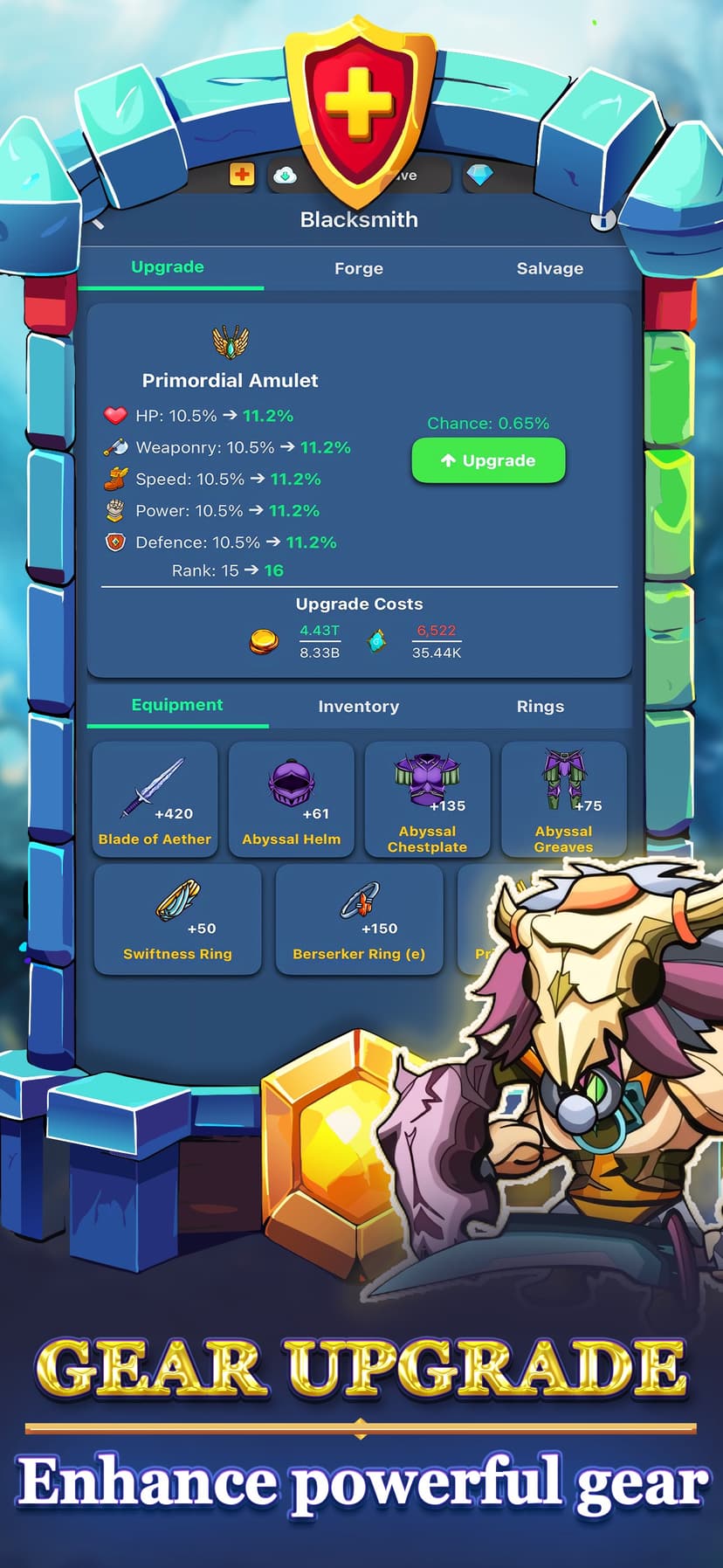 Harpagia - Idle RPG screenshot 4 - screenshot
