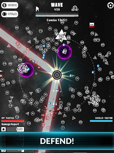 Geometry Cannon : Idle Defense screenshot 14 - screenshot