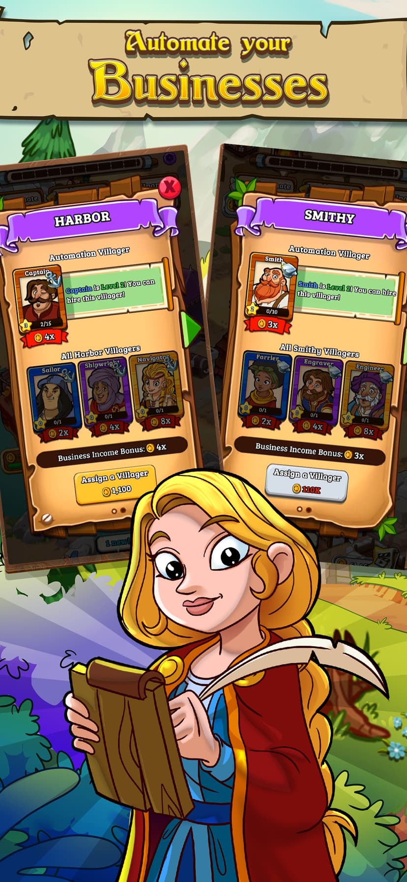 Royal Idle: Medieval Quest screenshot 4 - screenshot