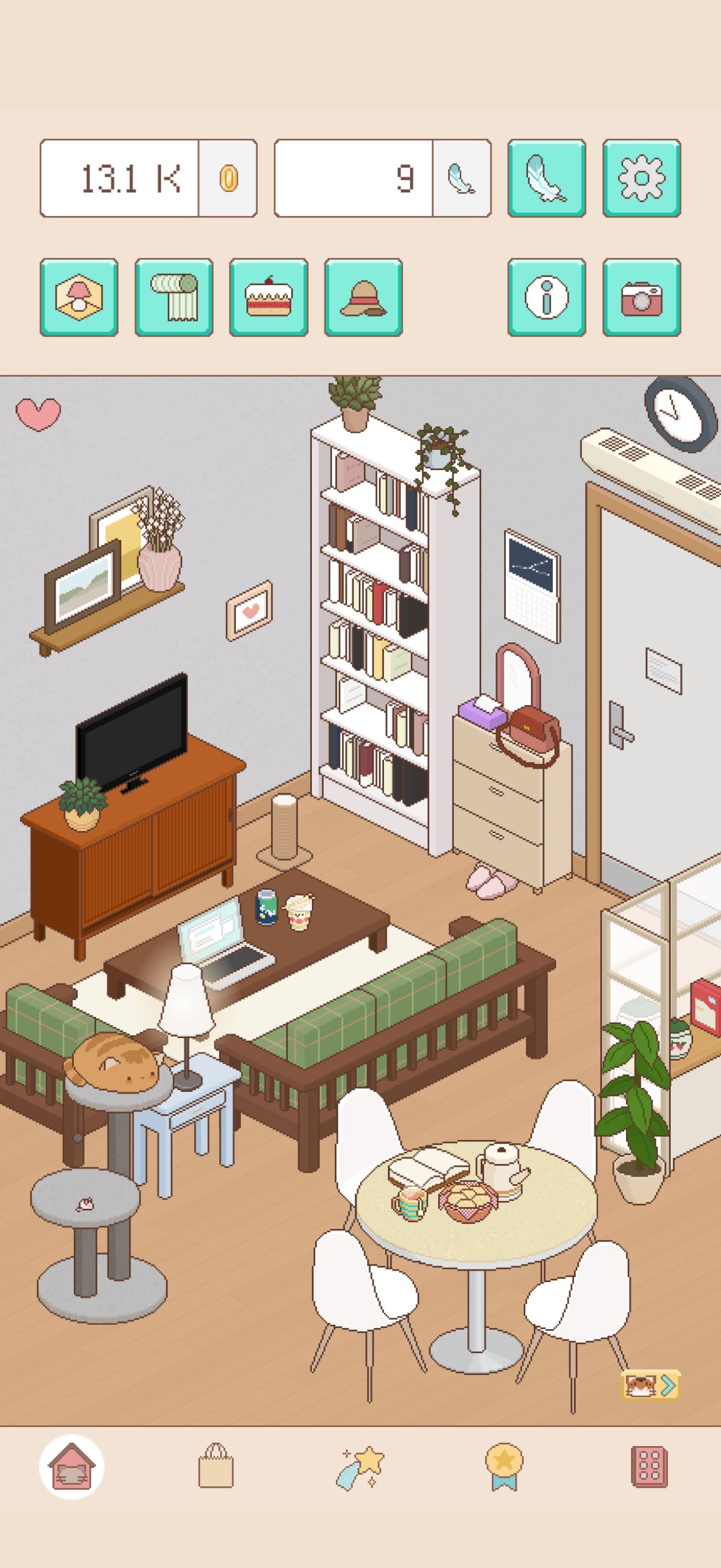 Deco Neko - Cat Room Design screenshot 1 - screenshot