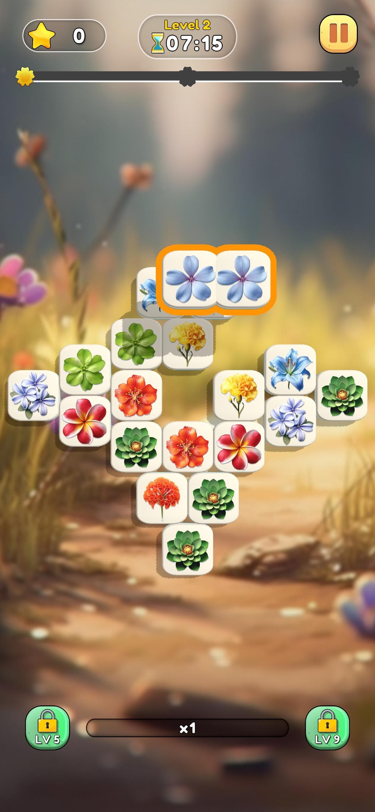 Fairy Flowers Match screenshot 3 - screenshot