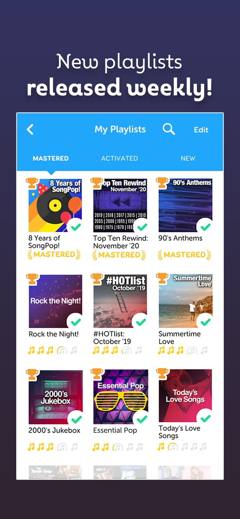 SongPop Classic - Music Trivia screenshot 5 - screenshot