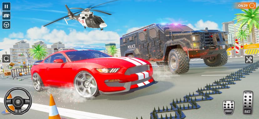 Police Chase Game: Car Crash screenshot 5 - screenshot