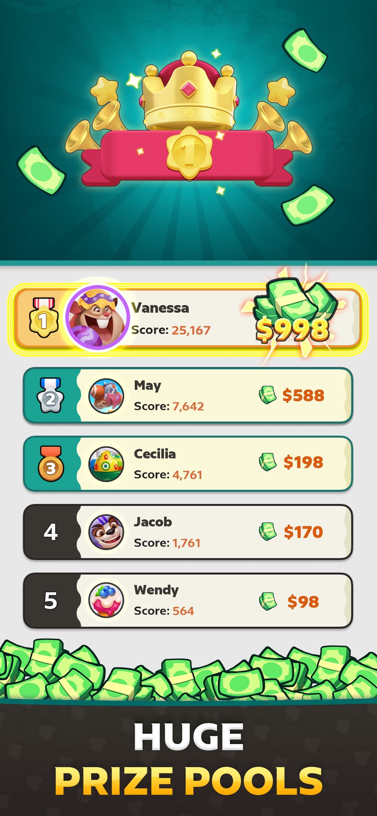 Solitaire Infinite: Win Cash screenshot 4 - screenshot
