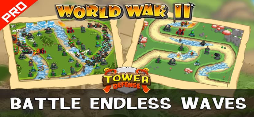 WWII Tower Defense PRO screenshot 1 - screenshot