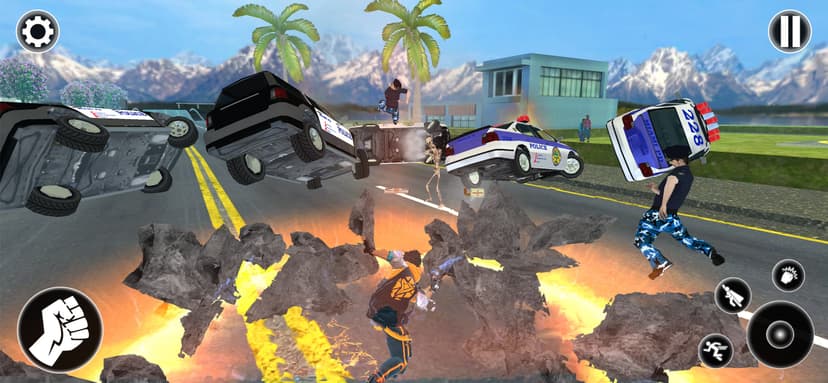 Spider Games Miami Rope Hero screenshot 2 - screenshot