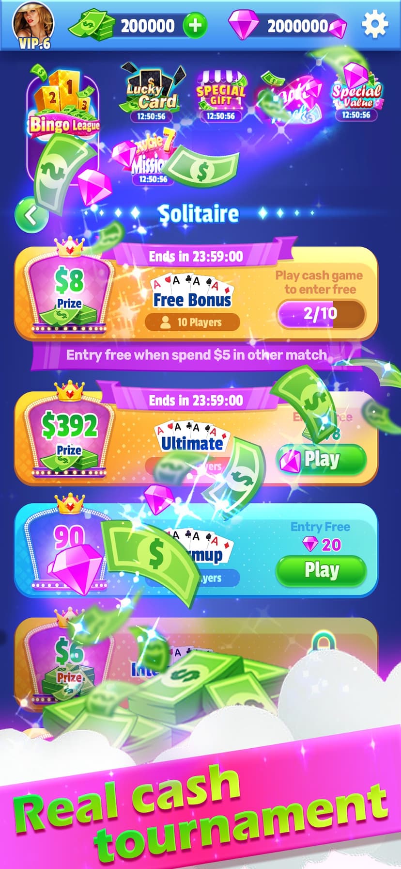 Cash Trip : Solitaire & Bingo screenshot 3 - screenshot
