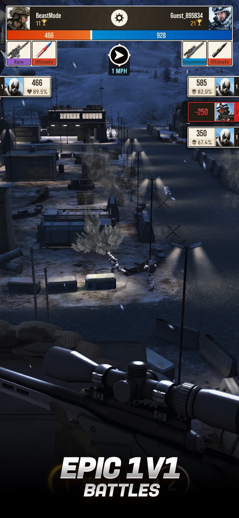 Sniper Battle: 3D War Shooter screenshot 1 - screenshot