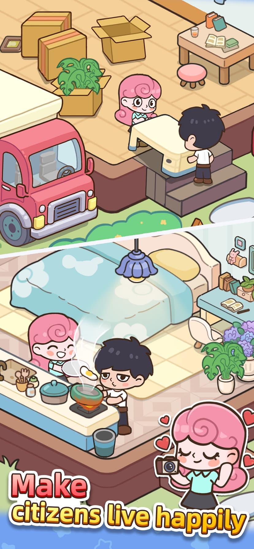 Happy Citizens - Mayor Sim screenshot 2 - screenshot