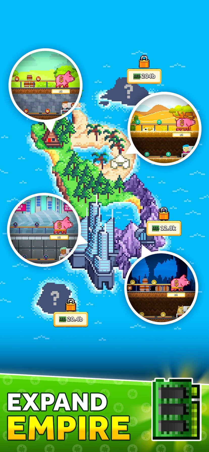 Bitcoin Miner: Idle Tycoon screenshot 7 - screenshot