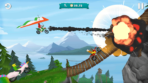 Airborne Motocross Bike Racing screenshot 3 - screenshot