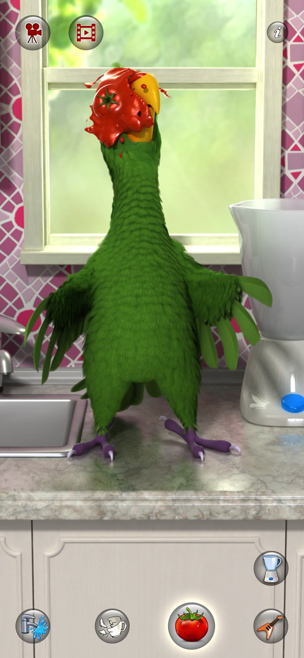 Talking Pierre the Parrot screenshot 2 - screenshot