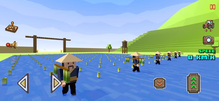 Pixel Farm Racing & Simulator screenshot 6 - screenshot