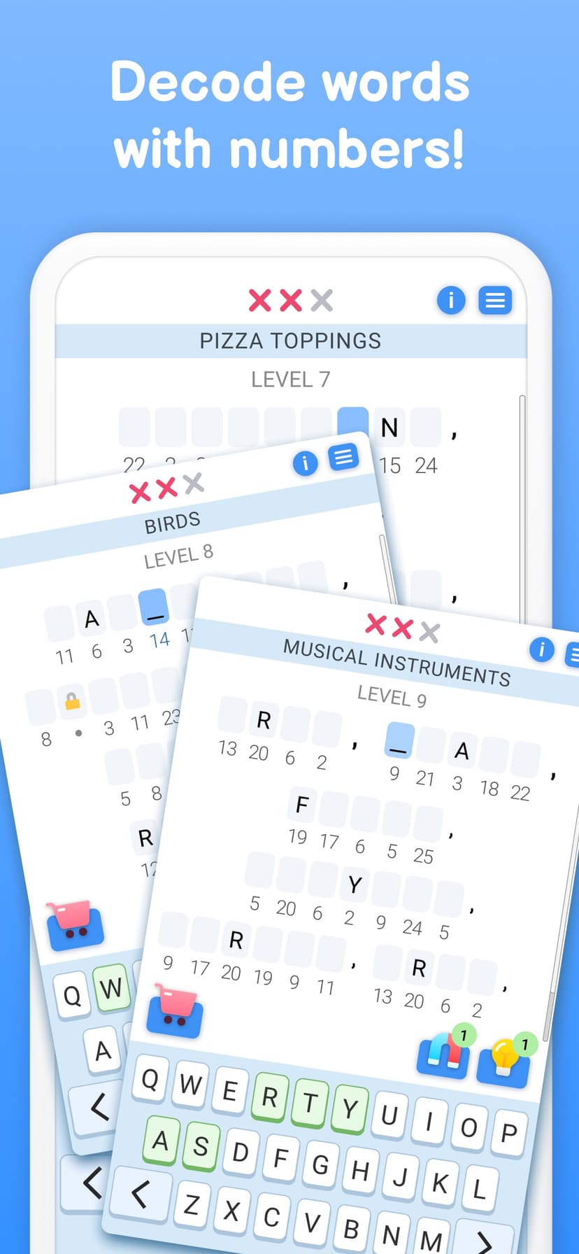 Cipher Master - Word Game screenshot 2 - screenshot