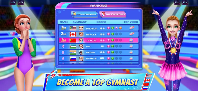 Gymnastics Superstar Gold Girl screenshot 5 - screenshot