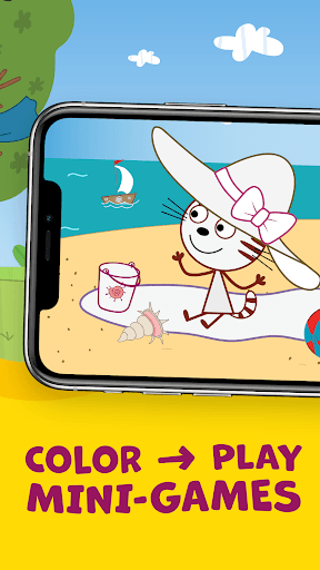 Kid-E-Cats Coloring for Kids screenshot 2 - screenshot