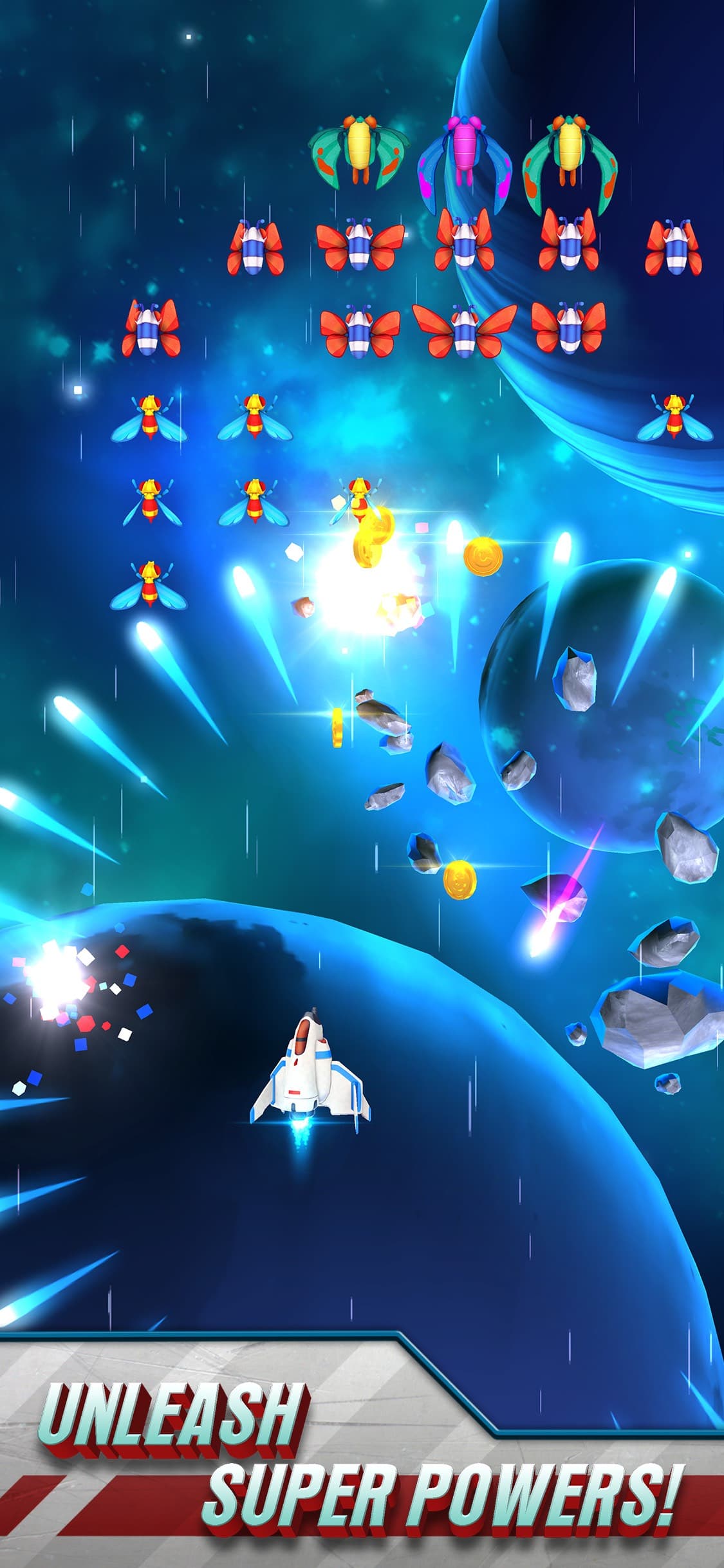 Galaga Wars screenshot 2 - screenshot
