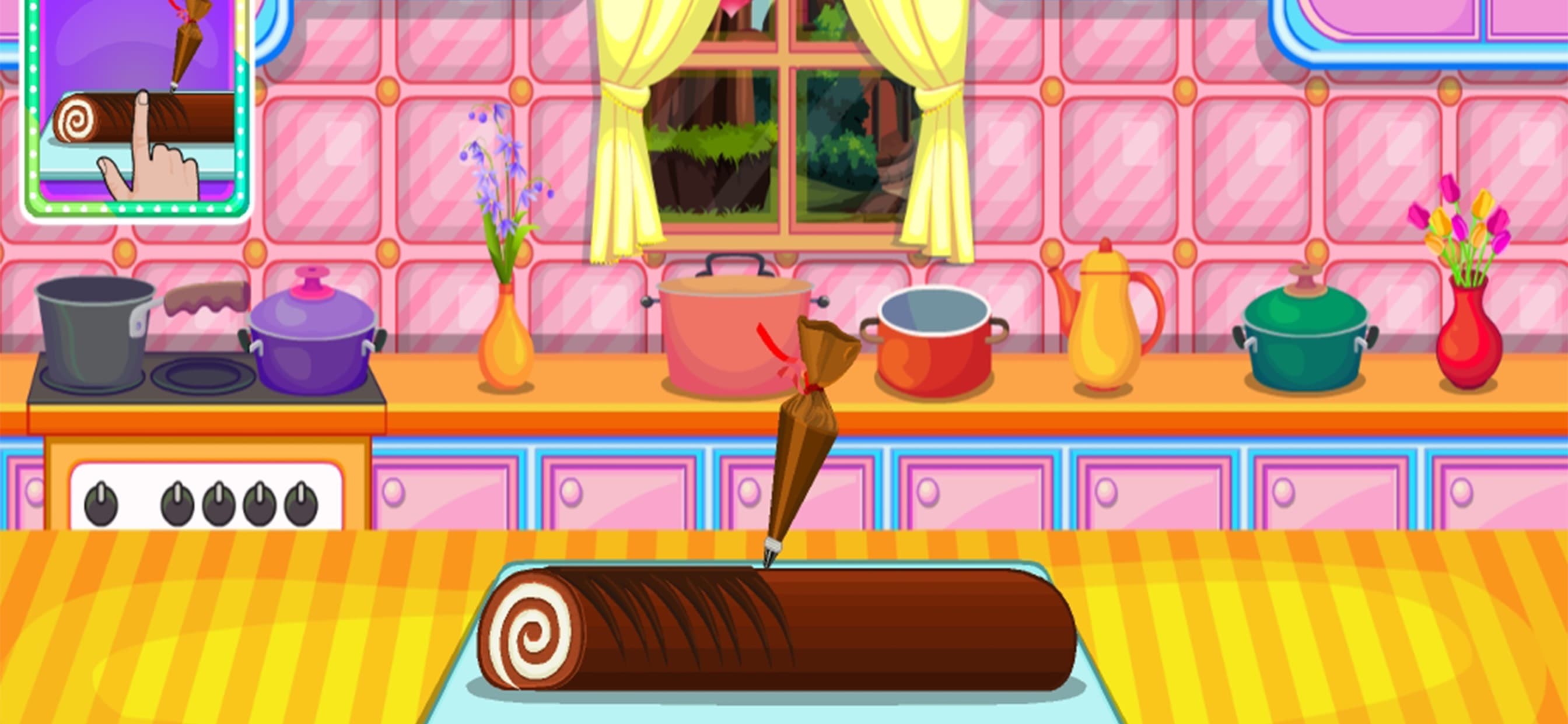 Baking black forest cake games screenshot 8 - screenshot