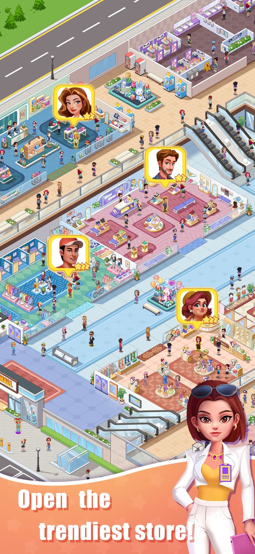 Idle Shopping Mall-Tycoon screenshot 1 - screenshot