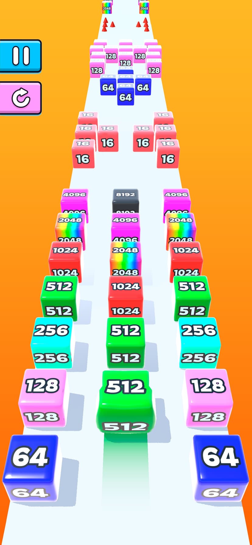 Jelly Run 2048: Number Games screenshot 2 - screenshot