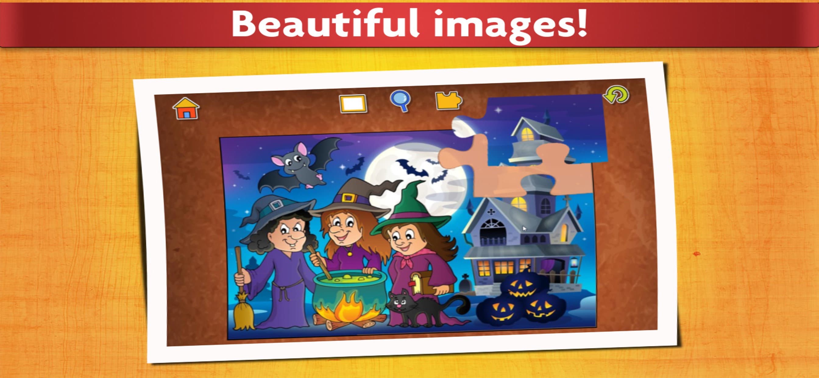 Halloween Kids Jigsaw Puzzles screenshot 5 - screenshot