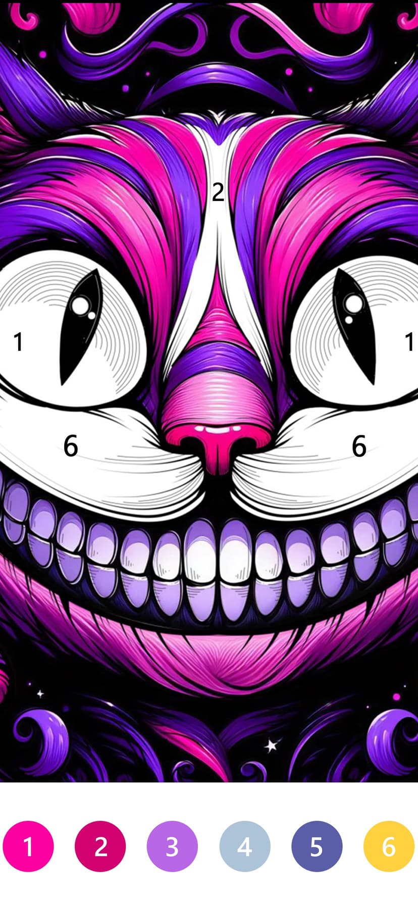 Macabre Color Paint By Number screenshot 1 - screenshot