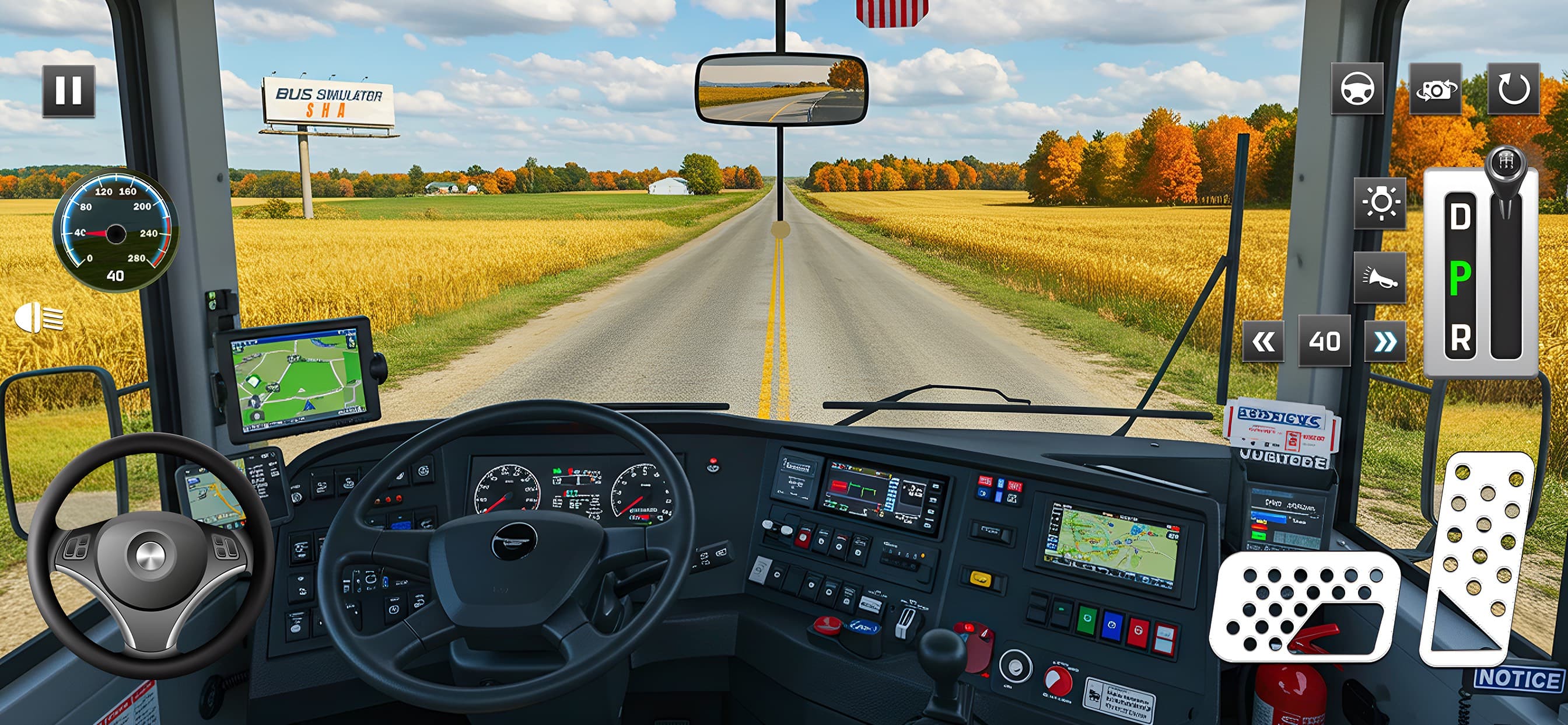 Bus Driving Games: Car Parking screenshot 3 - screenshot