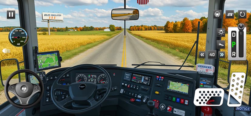 Bus Driving Games: Car Parking screenshot 3 - screenshot