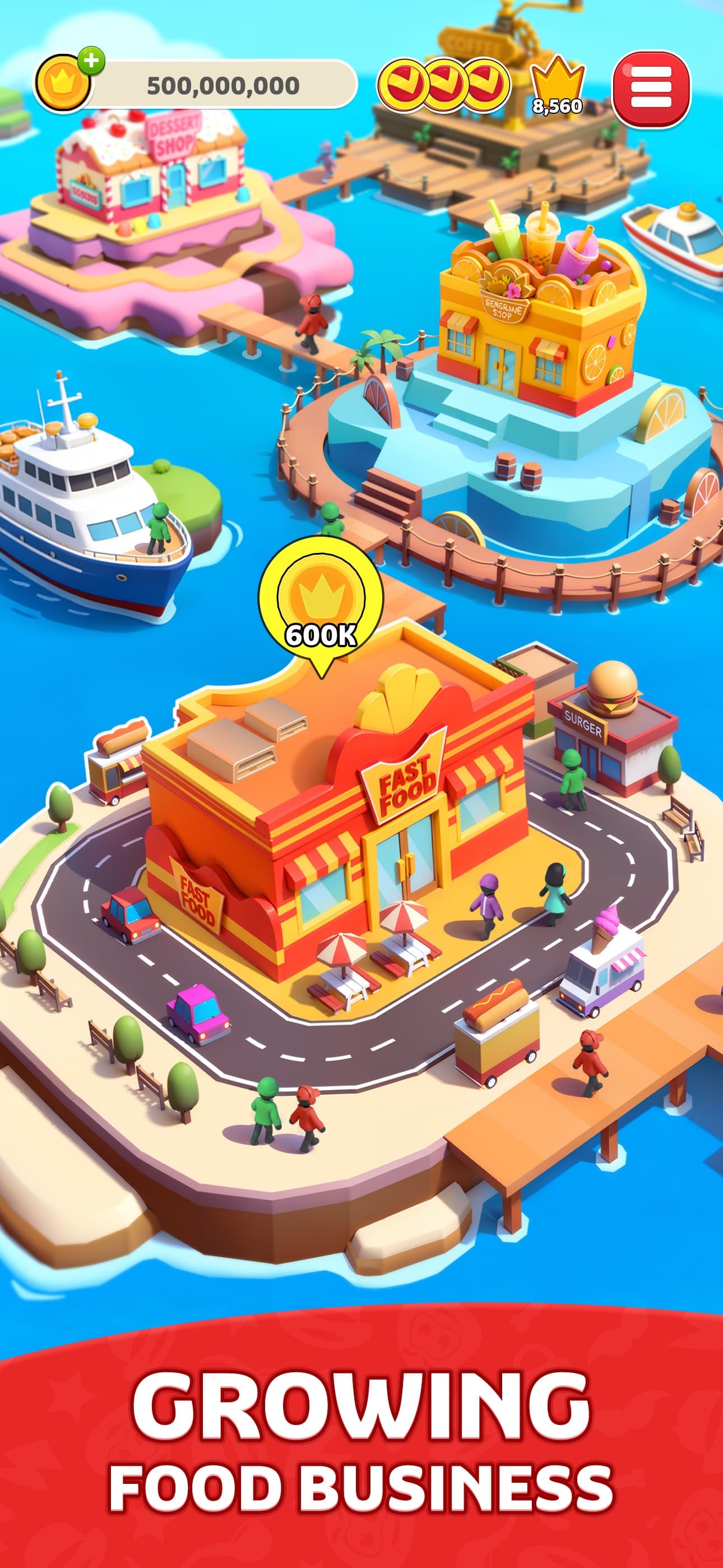 Candy Dash: Sweet Tycoon screenshot 2 - screenshot
