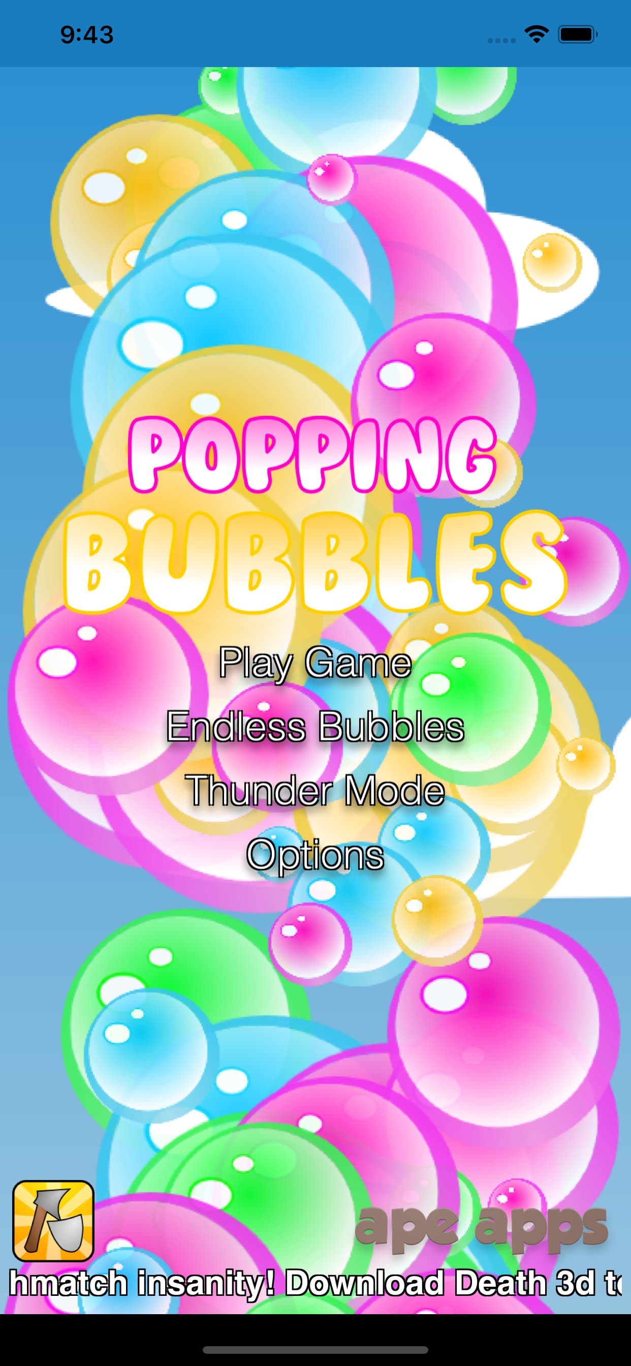 Popping Bubbles Game screenshot 2 - screenshot