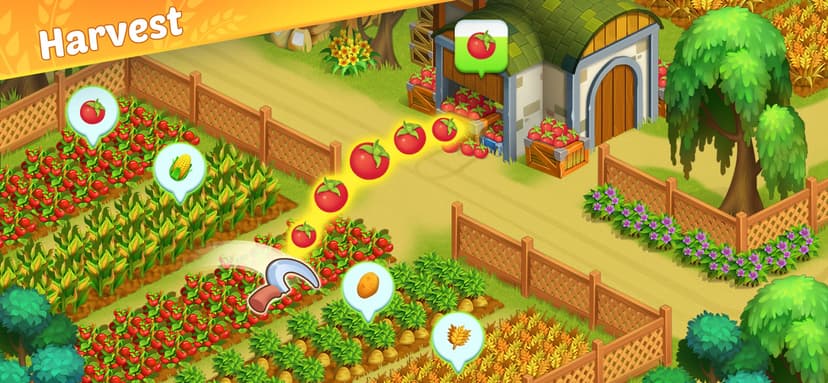 Dreamy Harvest: Farm Island screenshot 1 - screenshot