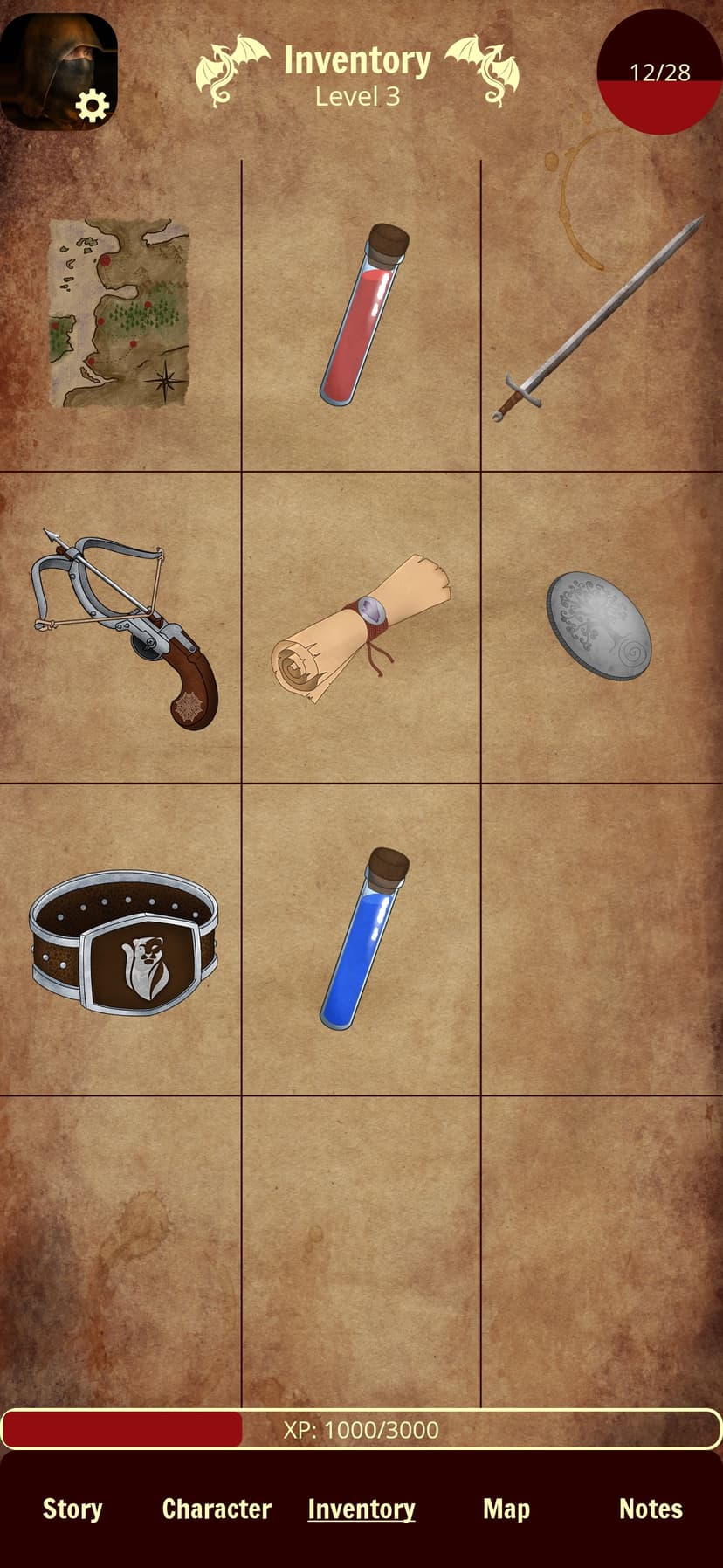Forgotten: D&D style text RPG screenshot 6 - screenshot