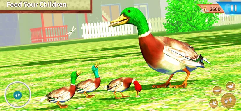 Duck Game Bird Simulator screenshot 1 - screenshot