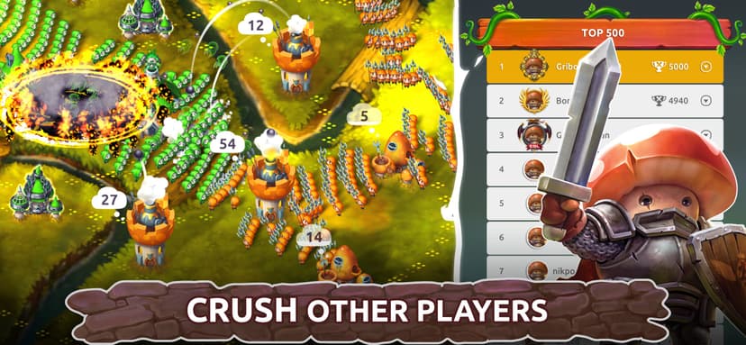 Mushroom Wars 2: RTS Strategy screenshot 6 - screenshot