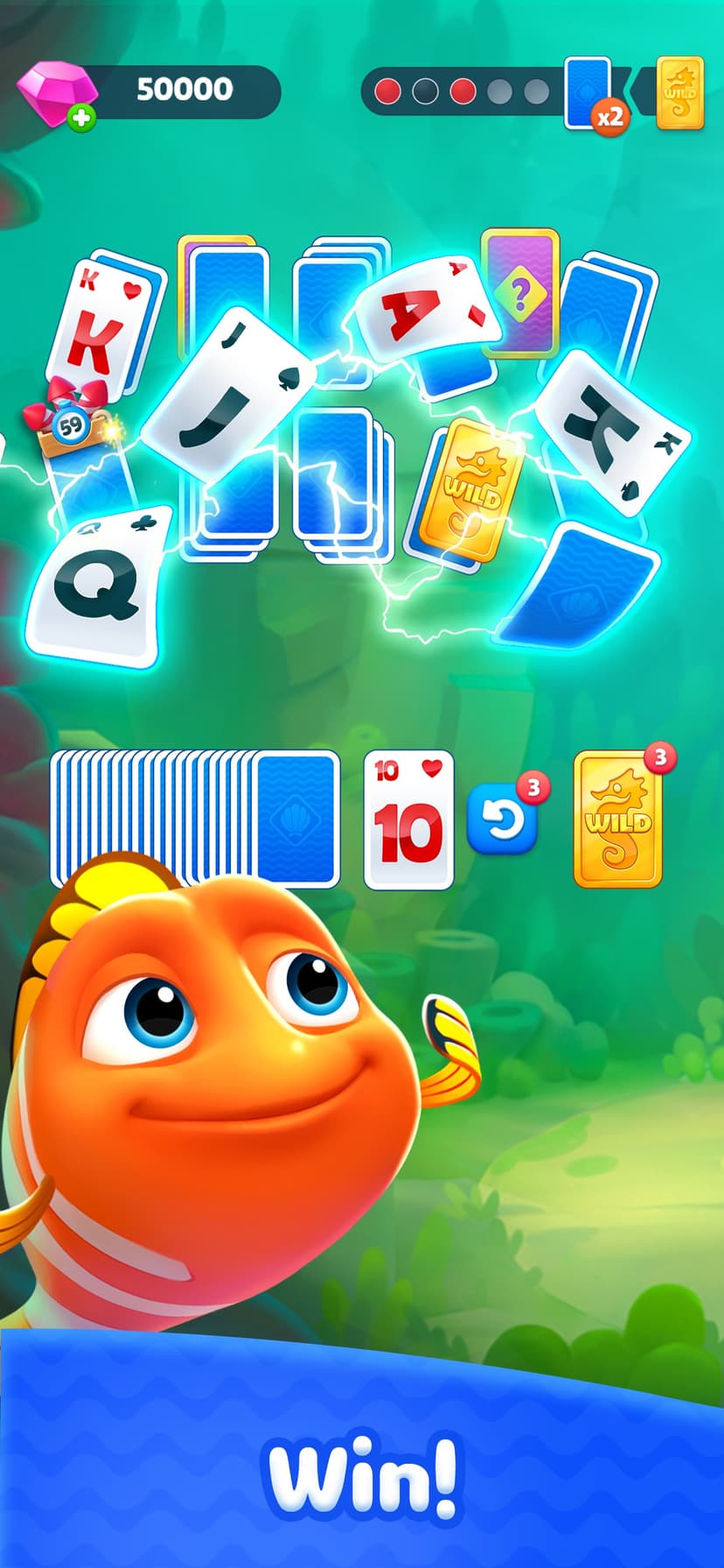 Fishdom Solitaire screenshot 3 - screenshot