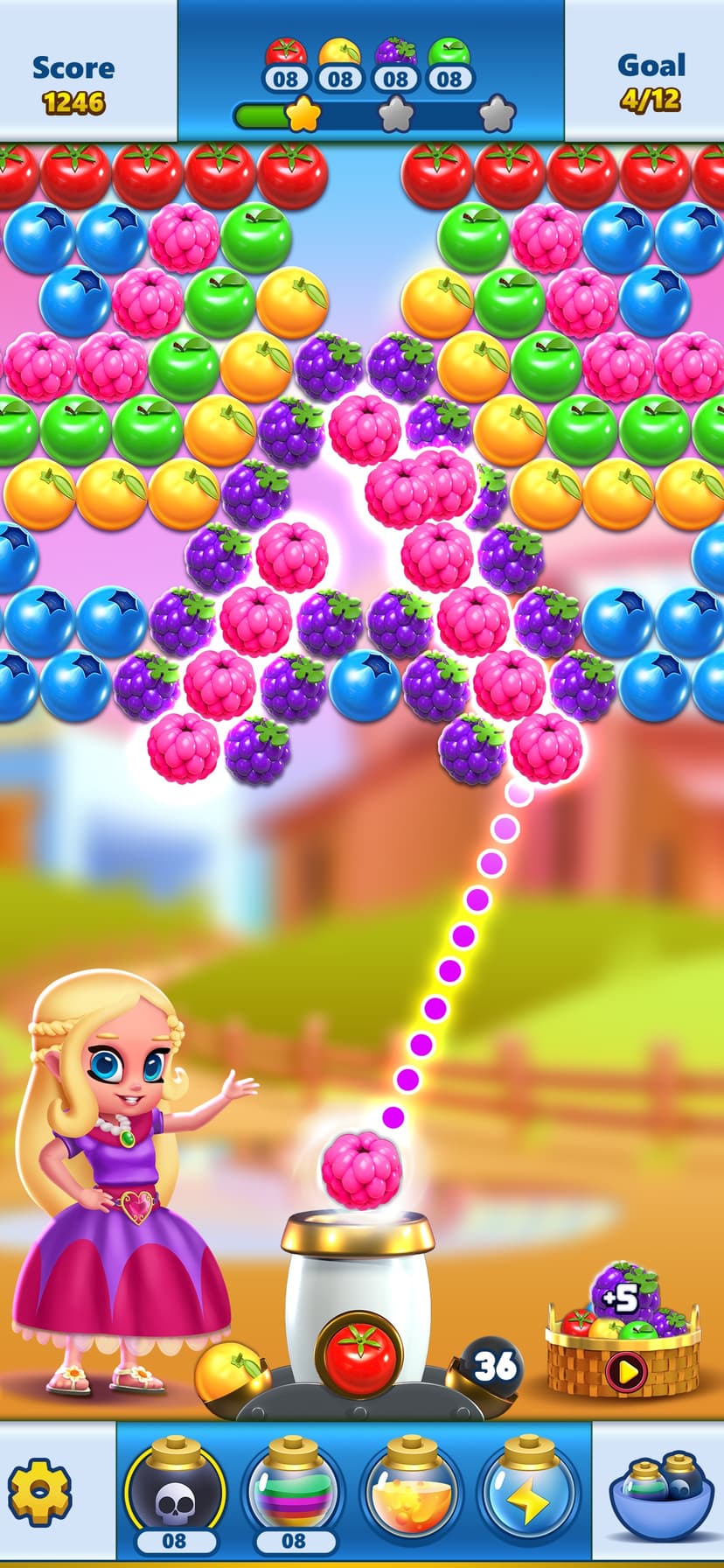 Bubble Shooter - Princess Pop screenshot 1 - screenshot