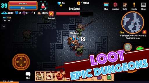Pixel Knights Online 2D MMORPG screenshot 6 - screenshot