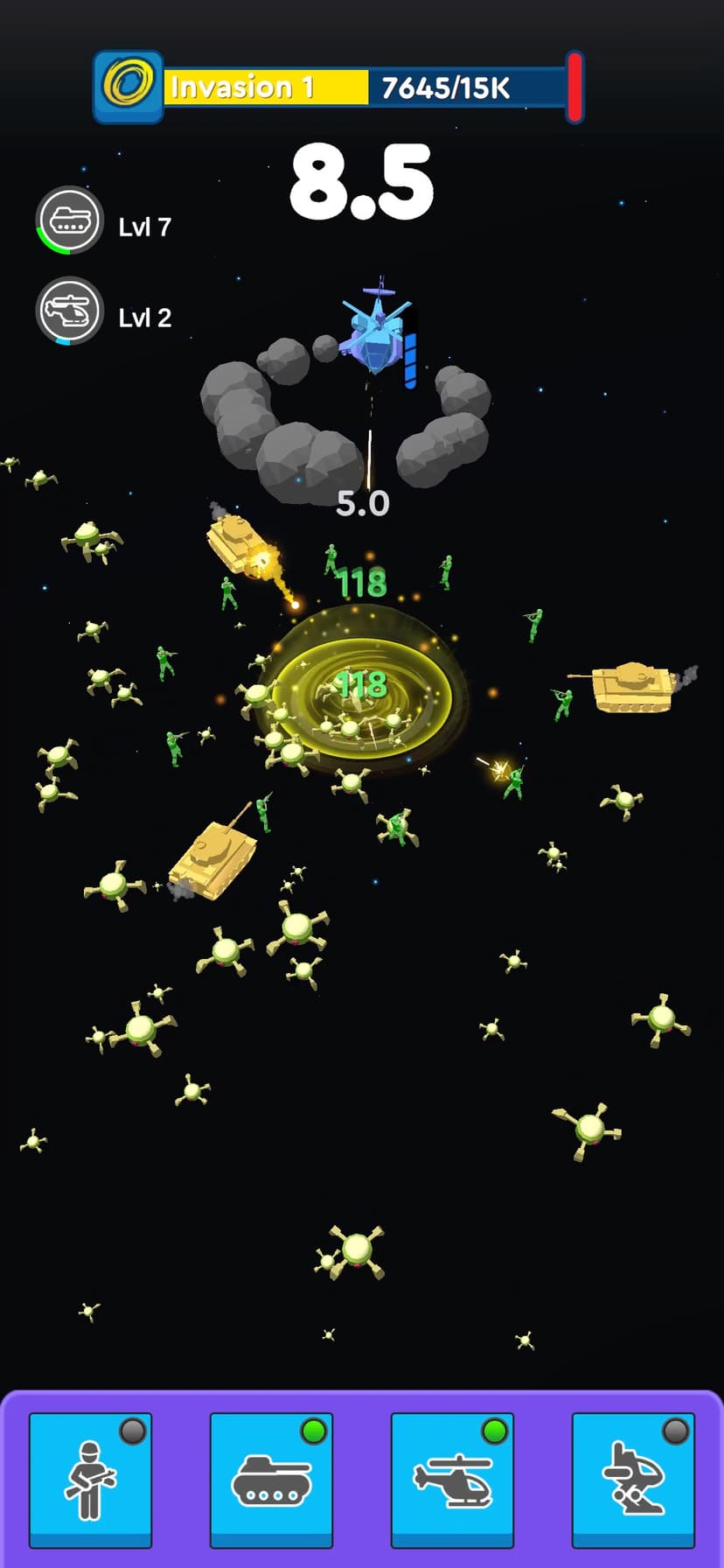 Invasion Breaker: Idle clicker screenshot 3 - screenshot