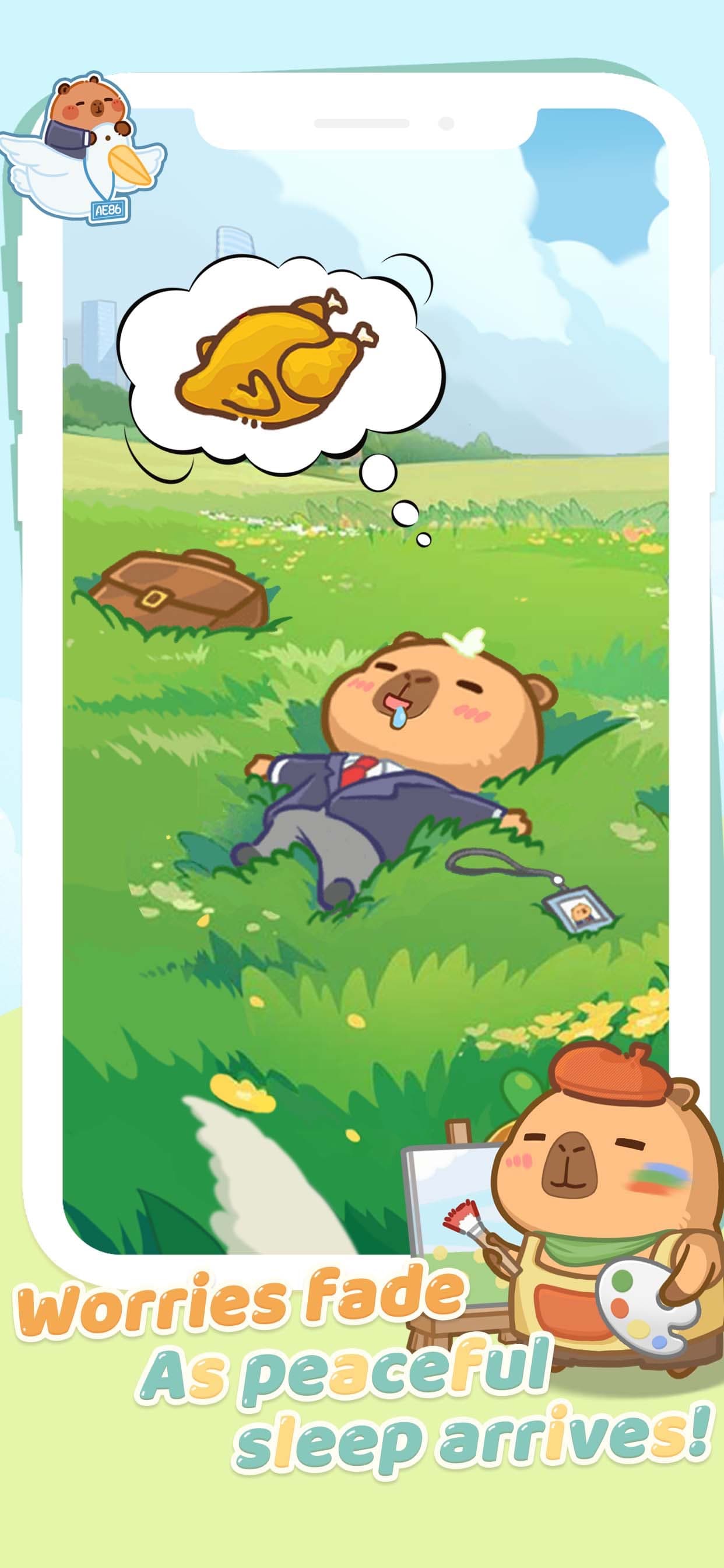 Sloppy Capy Life screenshot 1 - screenshot
