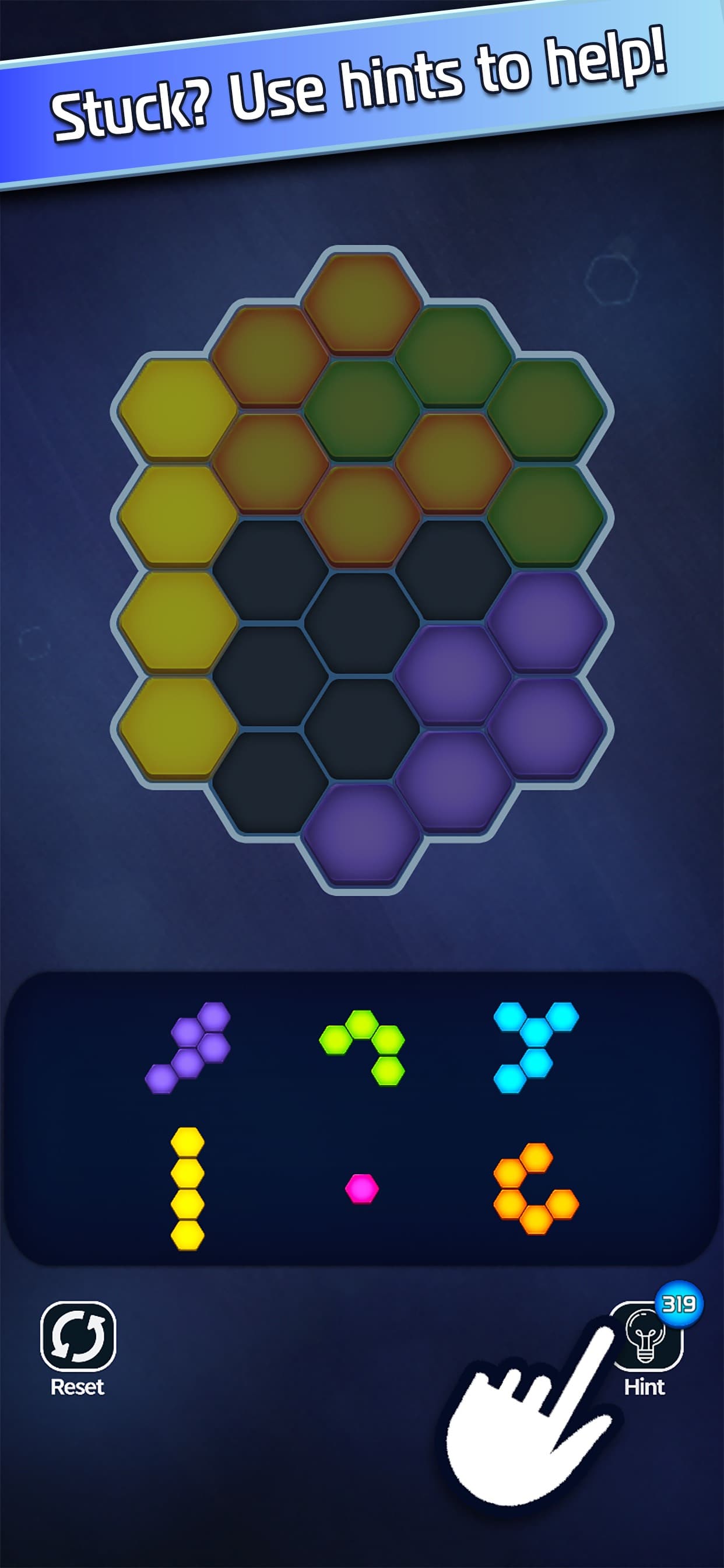 Super Hex Block Puzzle - Hexa screenshot 5 - screenshot