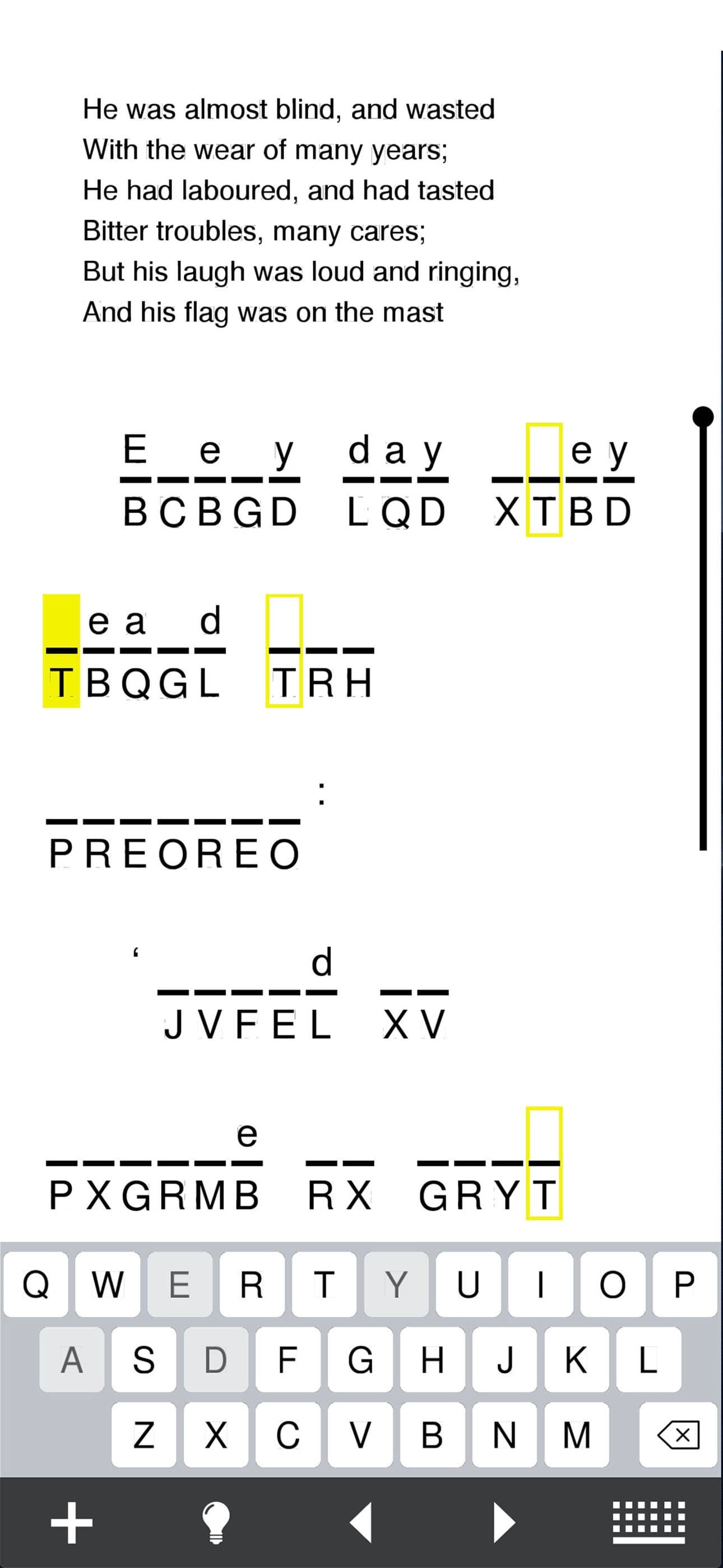 Cryptogram Tale screenshot 4 - screenshot