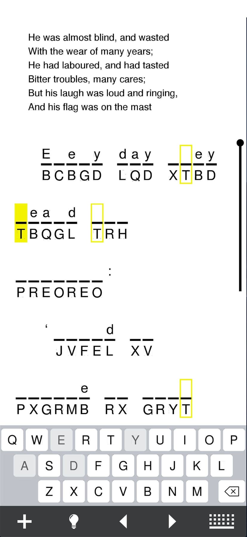 Cryptogram Tale screenshot 4 - screenshot