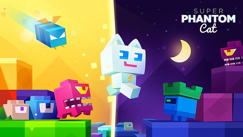 Super Phantom Cat - Be a jumping bro. screenshot 5 - screenshot