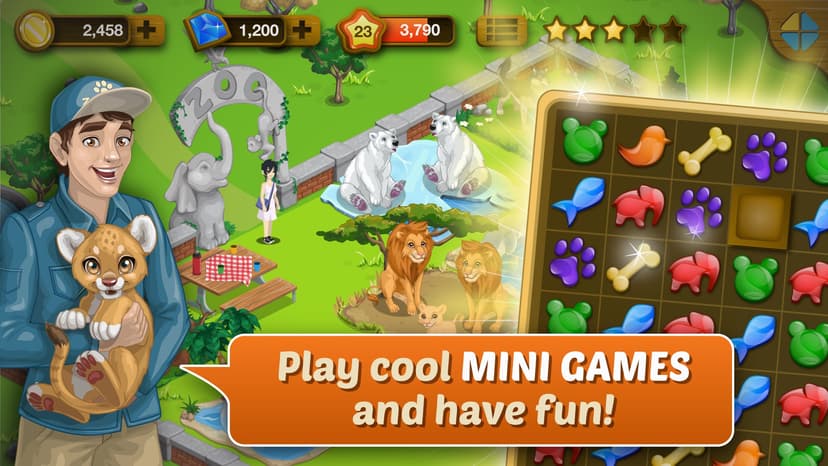 Happy Zoo - Wild Animals screenshot 4 - screenshot