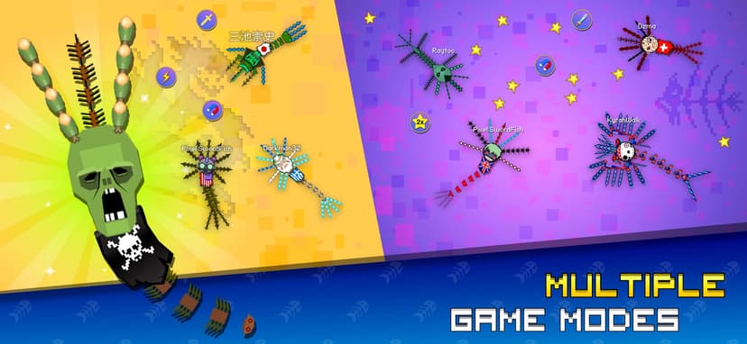 Pixel Sword Fish io screenshot 2 - screenshot