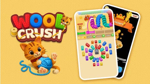Wool Crush - Yarn Color Sort screenshot 7 - screenshot