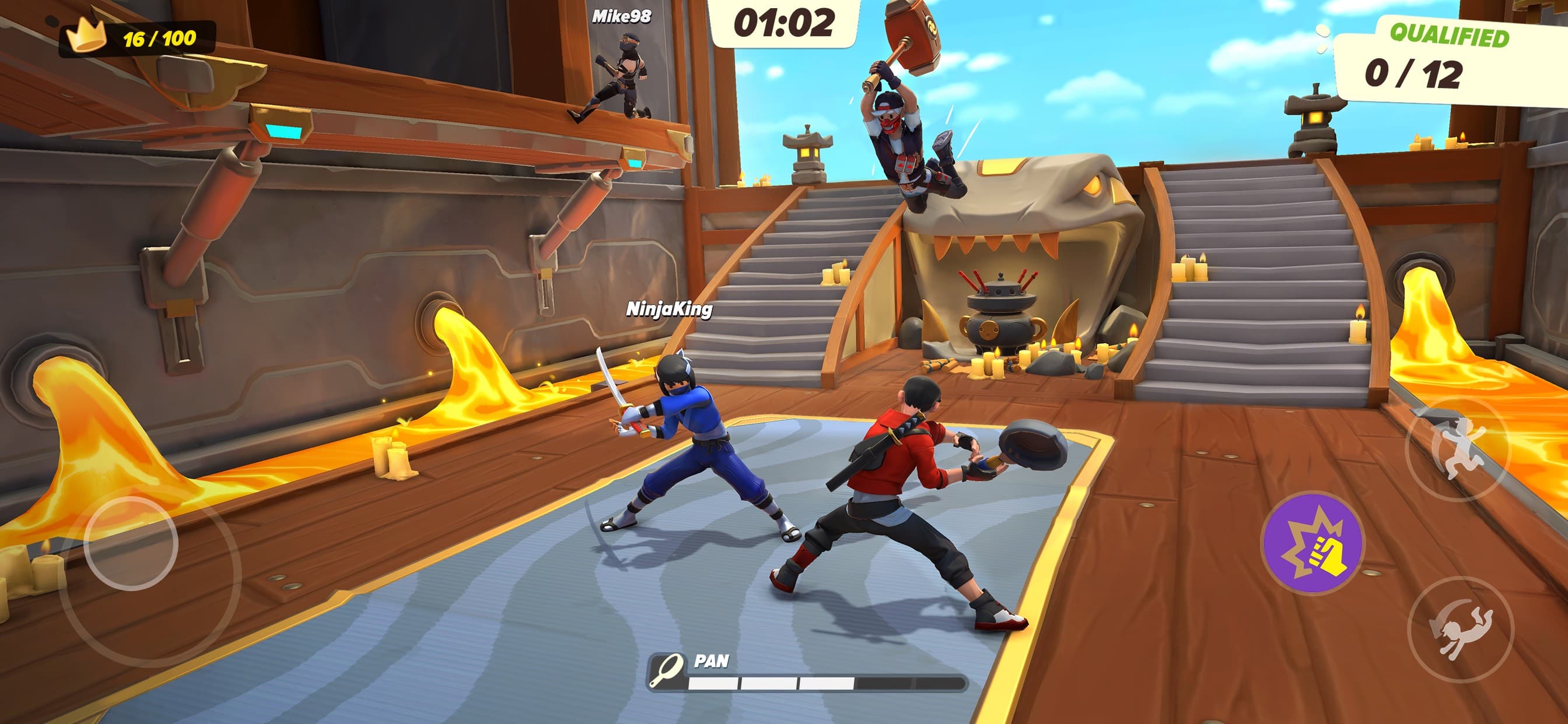 Ninja Party: Team Up & Brawl screenshot 1 - screenshot