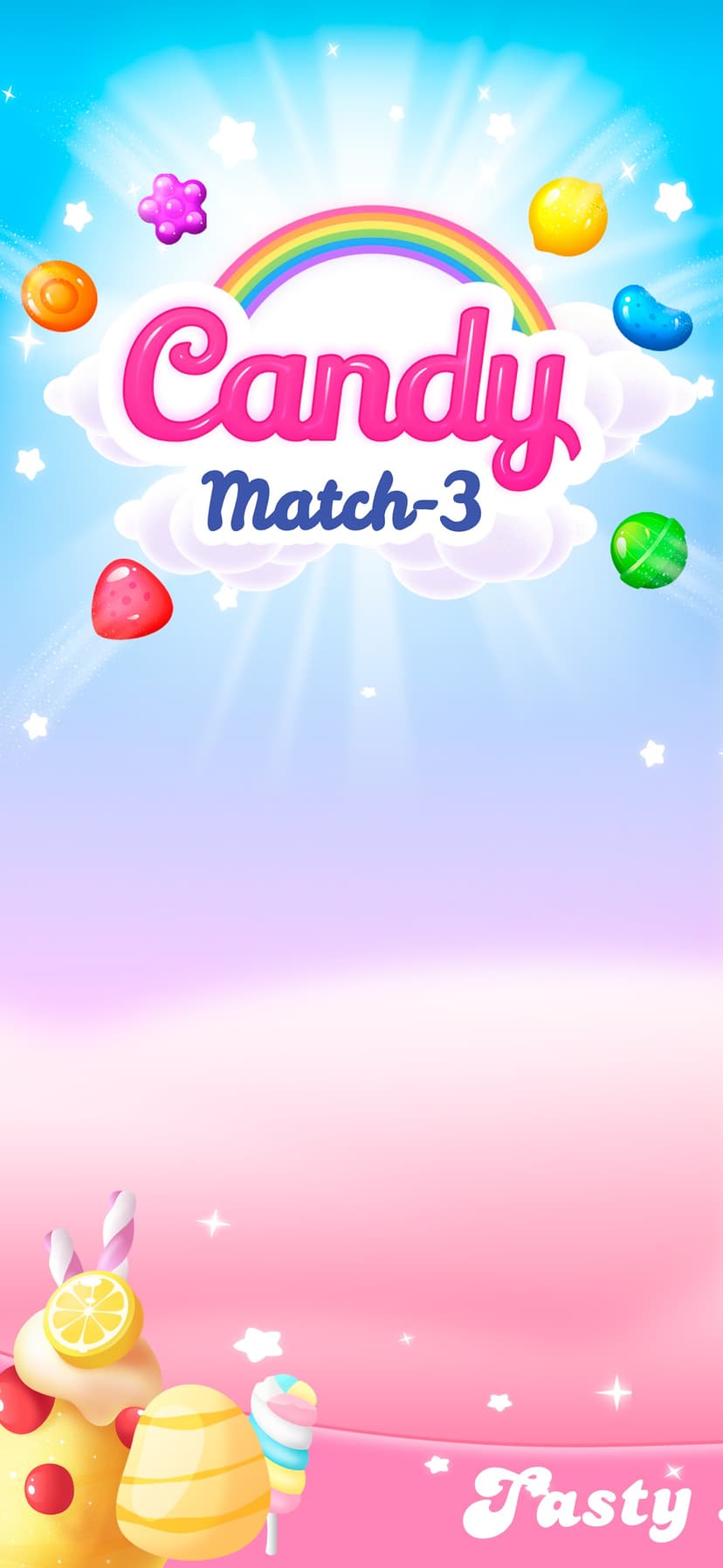 Candy Match 3: Sweet Lands screenshot 1 - screenshot