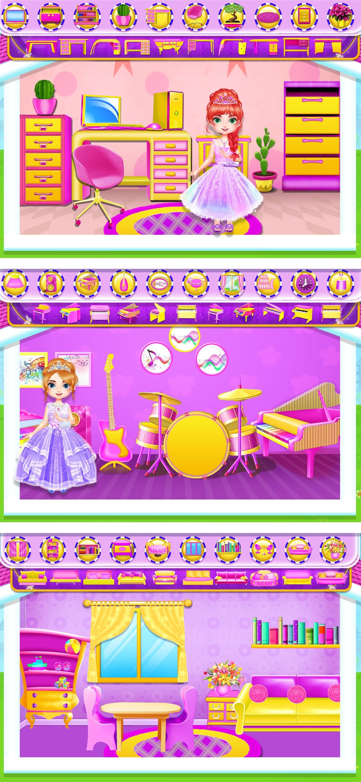 Baby Girls - Doll House Games screenshot 2 - screenshot